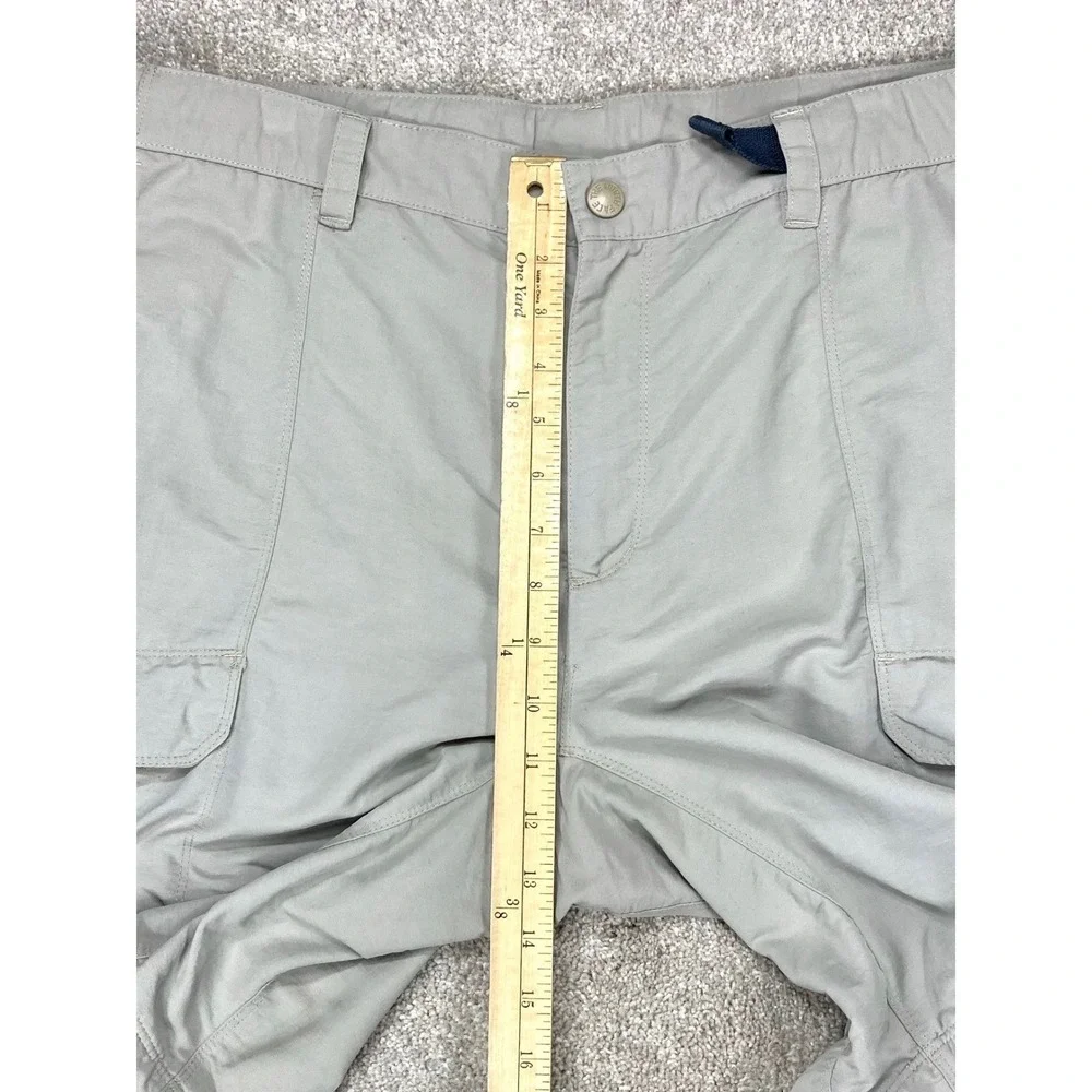 The North Face Cargo Hiking Shorts Mens Sz L Tan Utility Outdoor Gorpcore Travel